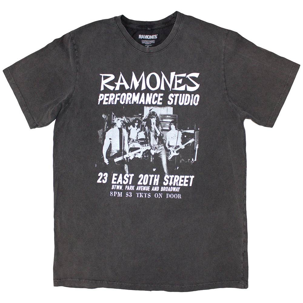 Ramones - East Village Herren TShirt - Grau